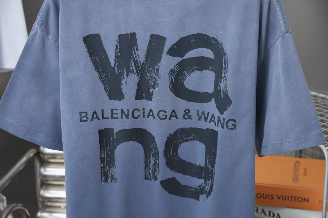 Alexarderwang 25SS New Arrival 100% 32 1X 1 ：Black/White/Blue/Green Size：S/M/L/XL